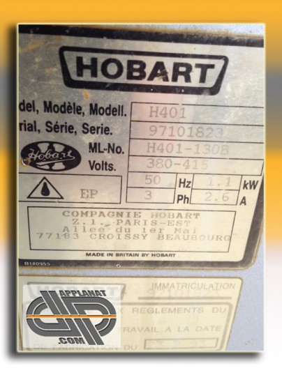 Batteur mélangeur Hobart H401