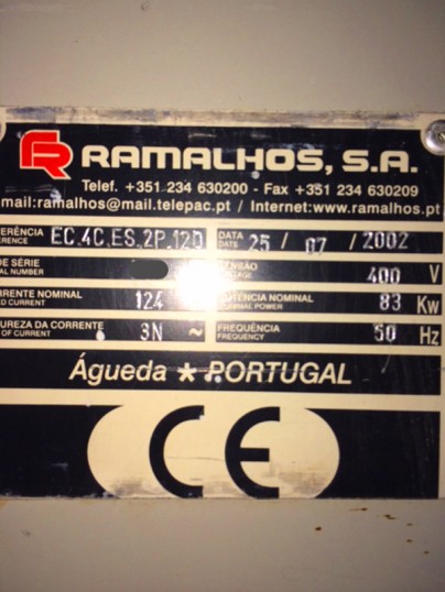 Four à soles électrique RAMALHOS EC.4C.ES.2P.120