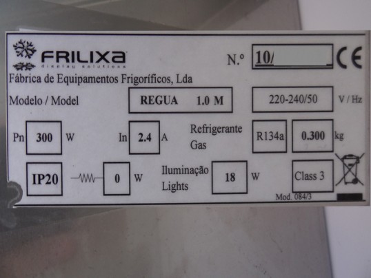 plaque signaletique Frilixa REGUA 1m
