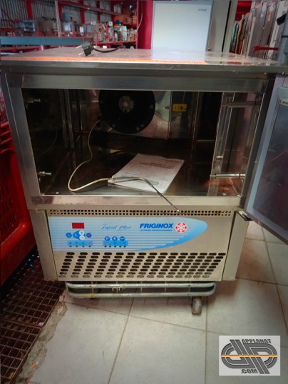 intérieur d'une cellule de refroidissement rapide FRIGINOX frispeed Plus