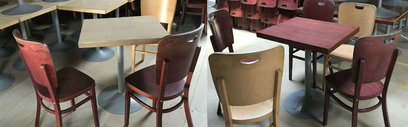 Bandeau 800 x 250 - mobilier chr important lot occasion: tables chaises cafeteria