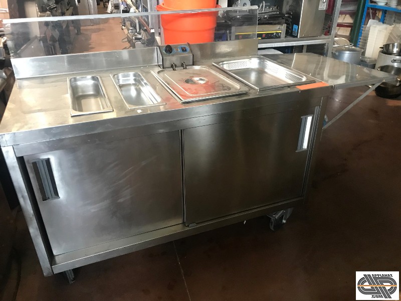 Meuble Inox Modifie En Stand Cuisson Frites Et Fritures Mobile