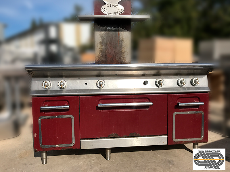 Fourneau De Cuisine Professionnelle Chef Edition Speciale Occasion 4 250 00 Ht