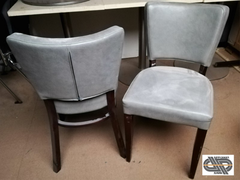 Lot Occasion Chaises Restaurant Cuir Nous Grises 37 Simili Consulter E2HD9I