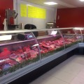 Commerce boucherie alimentation : DRAGUIGNAN ensemble de vitrine d'occasion rénovée par Applanat