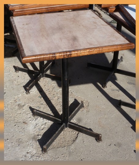Tables Bistrot Plateau Formica Lot Important Occasion Vendu
