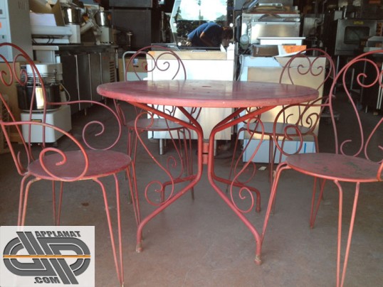 Salons De Jardin En Fer Forge Occasion Vendu