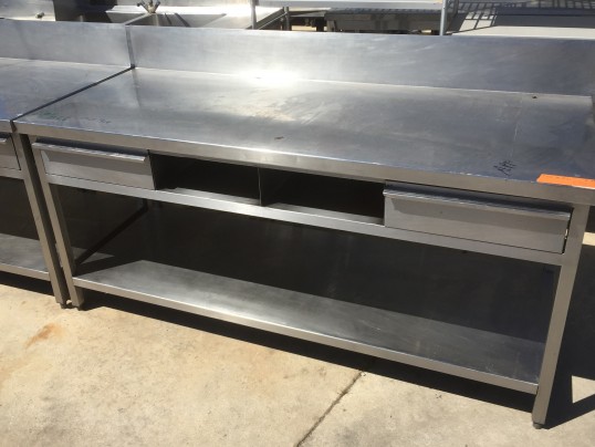 Table De Preparation Inox 2m00 Occasion Vendu