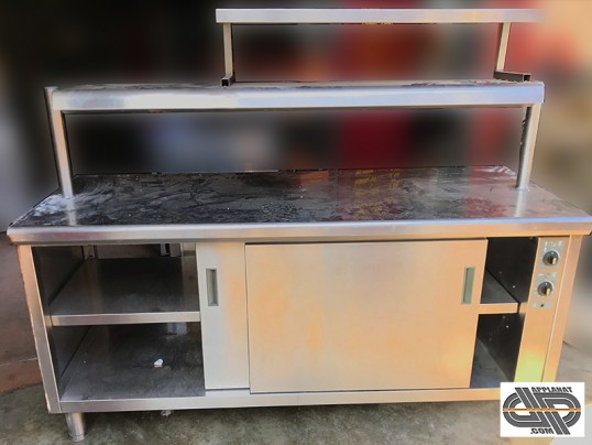 Table Chaude Traversante 1m80 Fonctionnel Rampe Chauffante