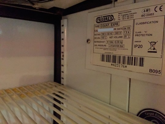 Armoire A Boisson De Comptoir Frigorex Count Expr Occasion