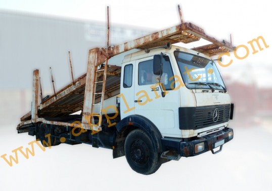 Camion Porte Voitures Mercedes Type 1217r 52 Occasion Vendu