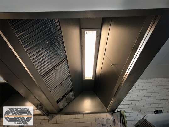 Hotte Double Centrale 2m50 X 2m50 Novax Confort 90 10 Occasion