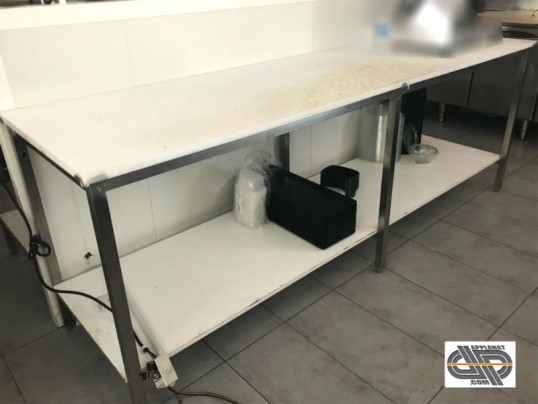Table De Decoupe Professionnelle 2m50 X 70 Cm Polyethylene