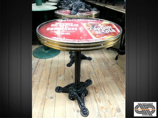 Lot 21 Tables Bistrot Rondes O 55 Cm Visuel Interchangeable