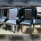 Lot complet 38 chaises simili cuir • Coloris panaché 24 grises + 14 noires