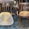 Destockage lot 31 chaises rétros en bois style Baumann | mobilier années 30 resto bar bistrot