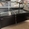 Vitrine 2m00 positive ventilé & réserve | Frigomeccanica Polo Squared « Full Black » 