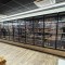 Vitrine LS froid positif - imitation bois & intérieur noir – 7m60 - 12 portes - EPTA - TANGO BIO