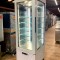 Vitrine verticale 4 faces vitrées négative ventilée ISOTECH blanche de 2022