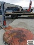 Banderoleuse filmeuse à palettes plateau Ø 200 cm – capacité 2T 