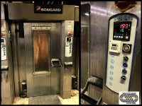 Four boulangerie • BONGARD 8.63 Électrique + 3 chariots rotatifs 800 x 600