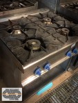 4 feux vifs sur coffre – gamme 70 – EUROCHEF