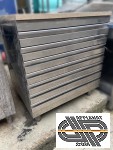 Meuble professionnel inox à 6 tiroirs GN2/1