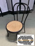 Liquidation lot 11 chaises bistrot noires style Thonet