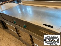 Gril professionnel Teppanyaki longueur 1m40 | TRI/400V | Bohner