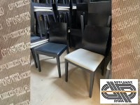 Chaises PEDRALI TWIG 429 | structure noire & assises blanches ou noires | lots 12 pcs et + (200 max. )