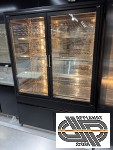 Vitrine murale pour viande maturée 1m40 vitrage panoramique