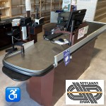 Sortie caisse 3m00 RASEC RETAIL – ALIZE | checkout PMR