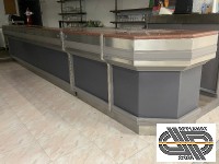 Comptoir Bar IFI ligne Roma avec piste granit (rénovation incluse)