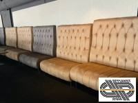 Banquette(s) 1m40 « Majliss Major » capitonnée(s) & dossier(s) haut(s) >>  Mobilier lounge resto, bar, brasserie