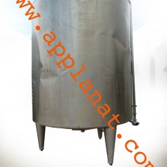 Cuve inox double paroi 10 000 litres   