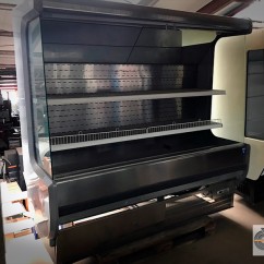 Vitrine murale réfrigérée inox 2m00 – DGD CAPRI