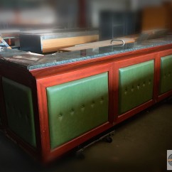 Comptoir de bar retro « Old Pub Style » • 4m55 x 1m90