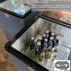 Réfrigérateur rapide innovant pour bouteilles et canettes | Icywave LMX (2021)