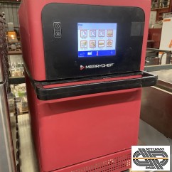 Four professionnel cuisson accélérée - Merrychef E2S - EIKON - finition rouge