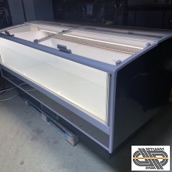 Congélateur vitrine à produits surgelés libre service • BELUGA EYRIS 210 LT