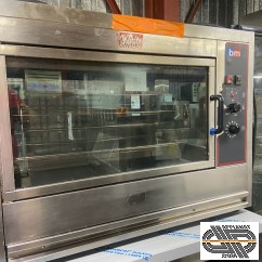 Rôtissoire électrique ventilée 20 poulets  GV-24/28 MAN