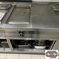 Module cuisson Angelo Po sur coffre : grillade électrique 0N0FT7E & module neutre à tiroir