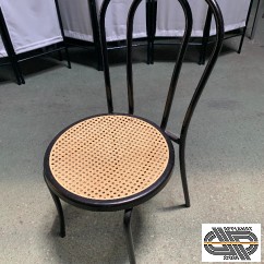 Liquidation lot 11 chaises bistrot noires style Thonet