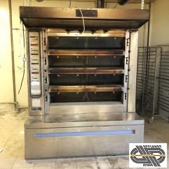 Four a sole boulangerie 8,2m2 de cuisson – Royal Forni - Elettroreal AE4C 8.20 SX