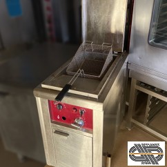 Friteuse gaz simple bac 16 litres | CHARVET  PRO 800