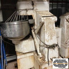 Pétrin spirale basculant RAIMAR 75 Kg farine pour la boulangerie industrielle