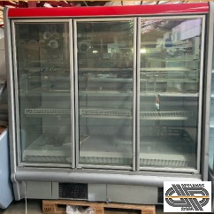 Vitrine verticale ⊖ surgelés | 2m00 | 3 portes | Groupe logé • OSCARTIELLE ARGUS BT