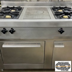 Prêt à installer ♨ Rénové + Garanti + Conformité  ♨ Piano professionnel cuisson Gaz MORICE 1m20