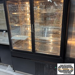 Vitrine murale pour viande maturée 1m40 vitrage panoramique