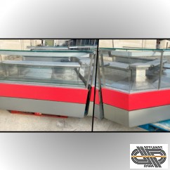 Vitrine réfrigérée grande profondeur 3m12 en 2 modules - CRIOCABIN EXTRA 100